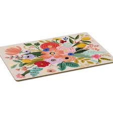Garden Party Cork Placemat Set