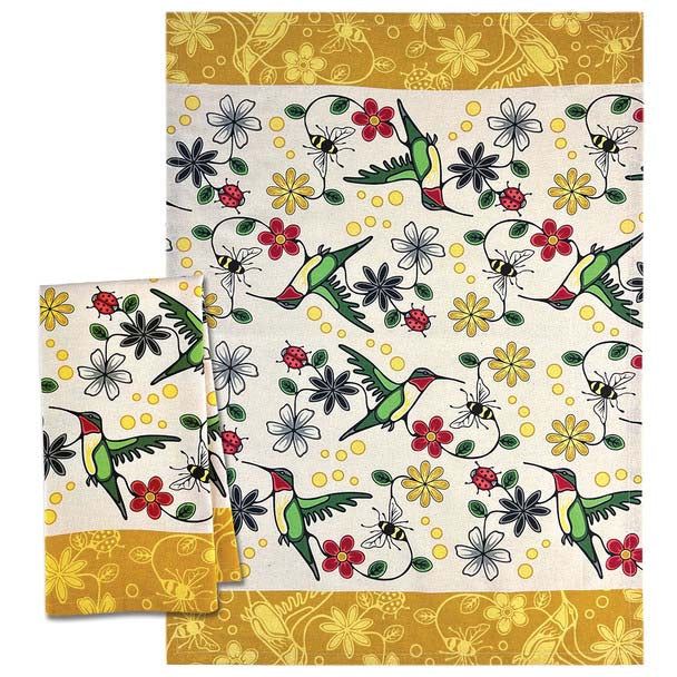 Hummingbird (Nenookaasi) Kitchen Towel
