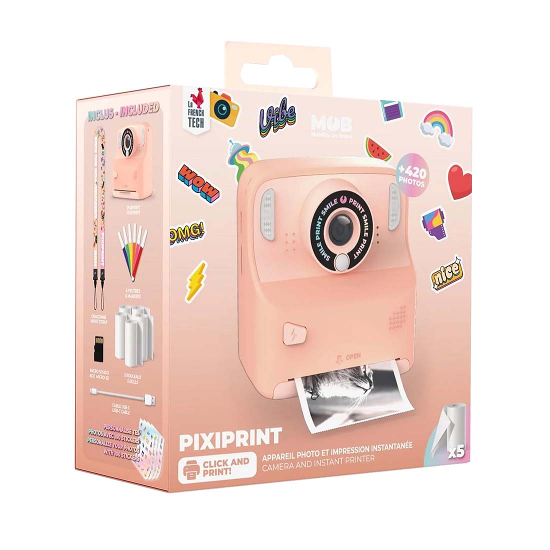 PixiPrint Click &amp; Print Camera