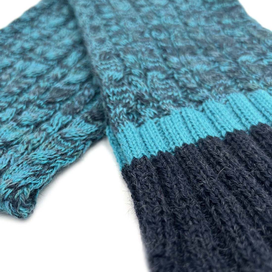 Blueberry Twist Kid&#39;s Alpaca Scarf