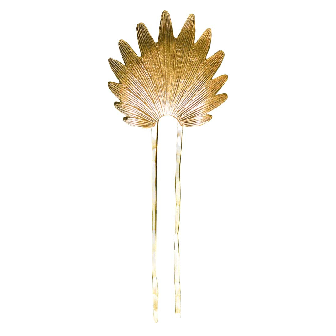 Palmera Brass Hair Pin
