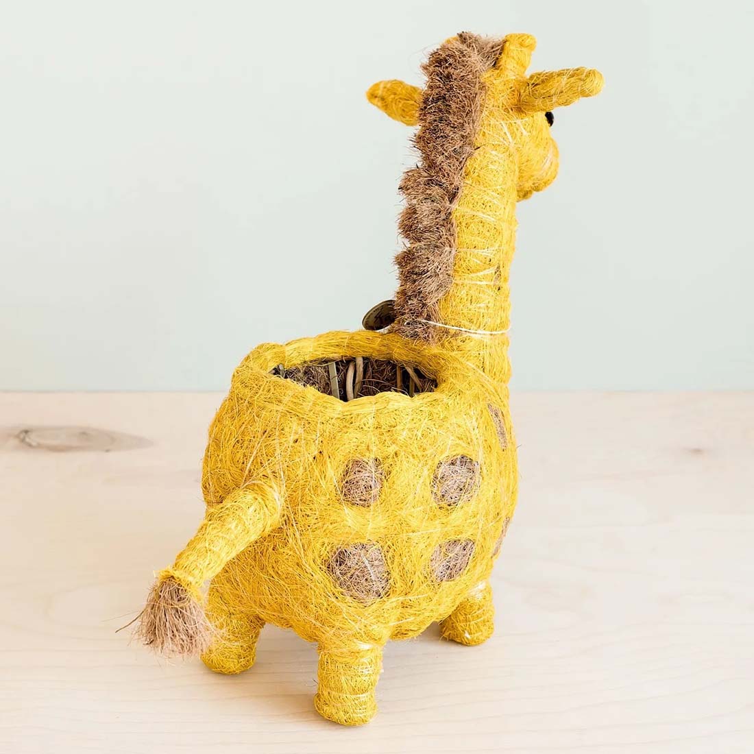 Giraffe Coco Coir Planter