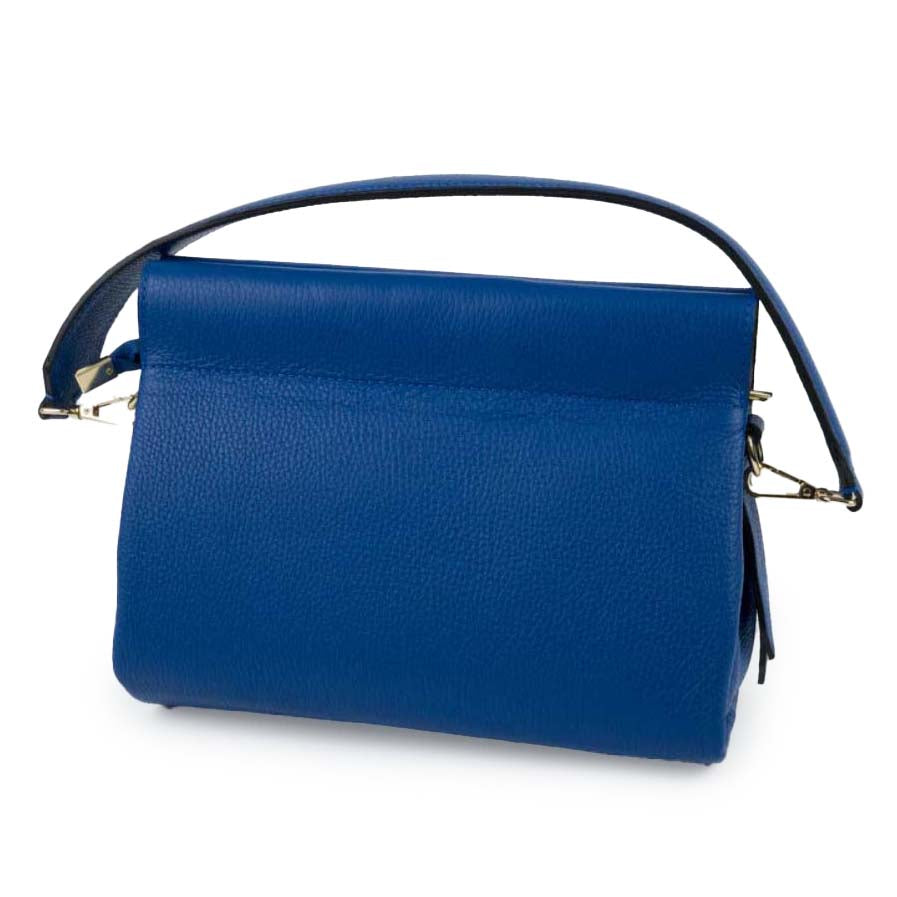 Royal Blue San Remo Italian Leather Bag