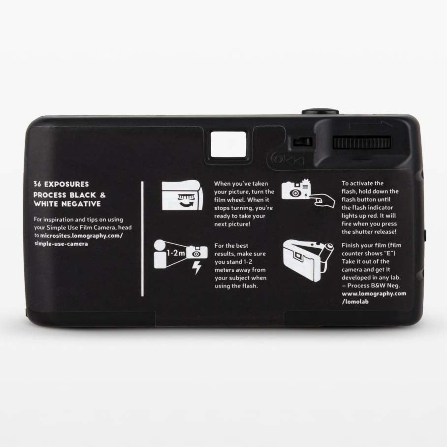 Simple Use Reloadable Film Camera Black &amp; White