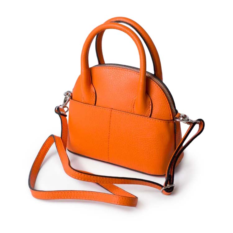 Orange Tivoli Leather Bag