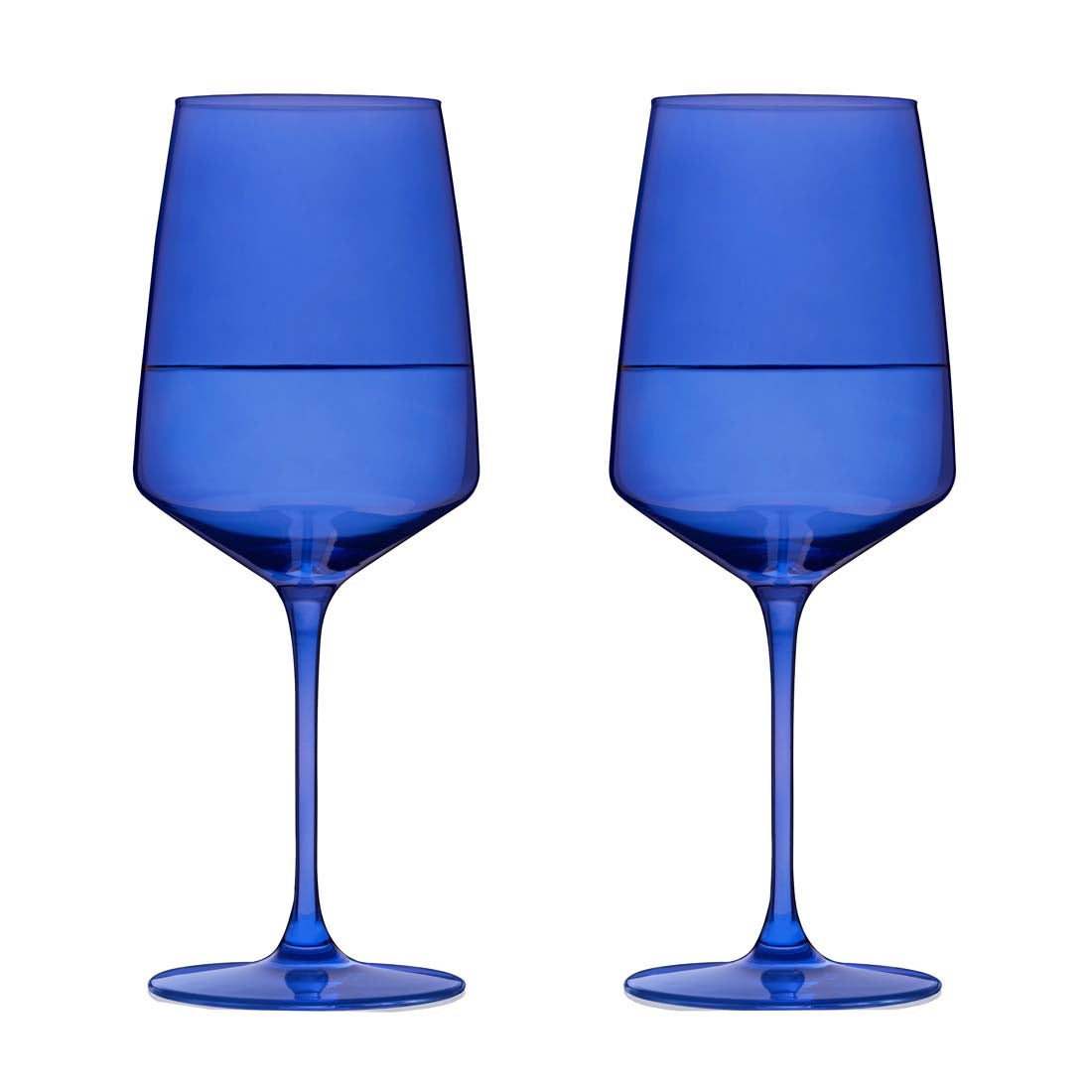 Cobalt Nouveau Wine Glass Set
