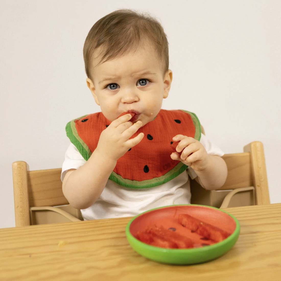 Wally The Watermelon Plate & Spoon Set