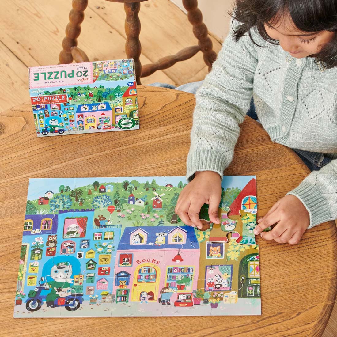 Yumi's Village 20 Piece Puzzle