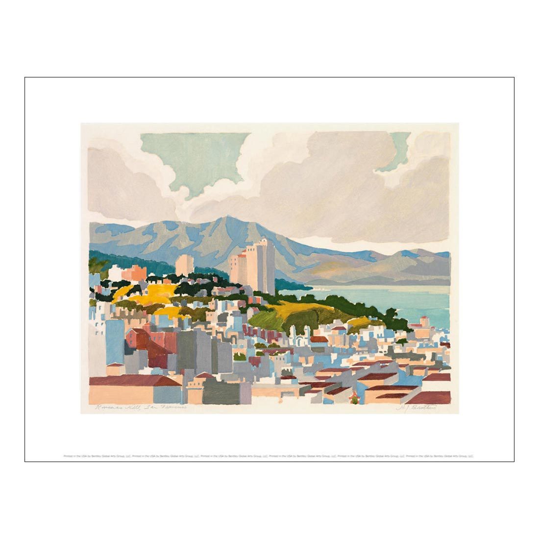 Brothers Russian Hill Print