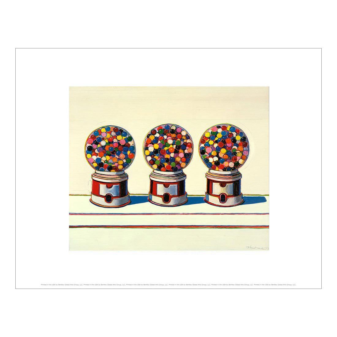 Thiebaud Three Machines Print