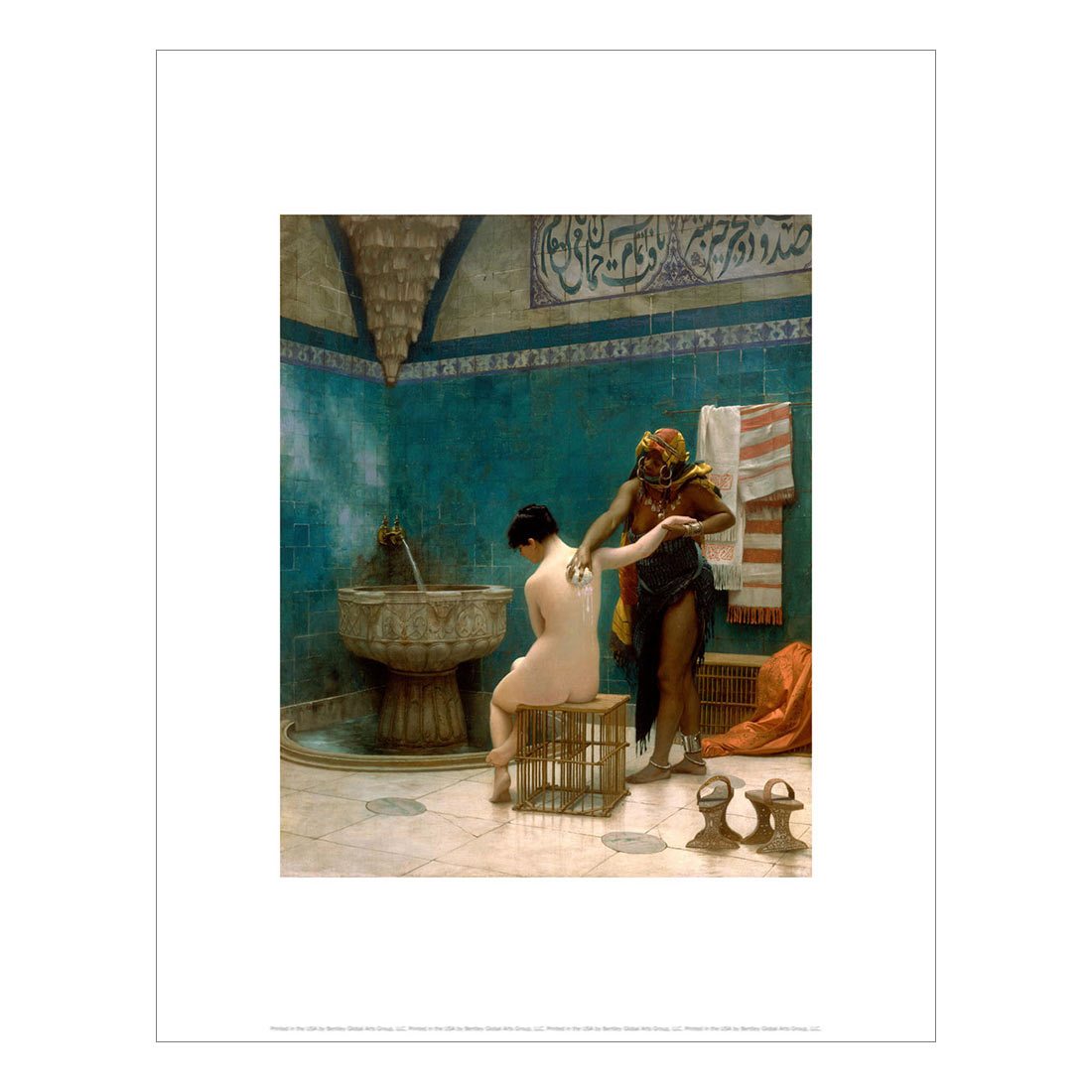 Jean-Léon Gérôme The Bath Print