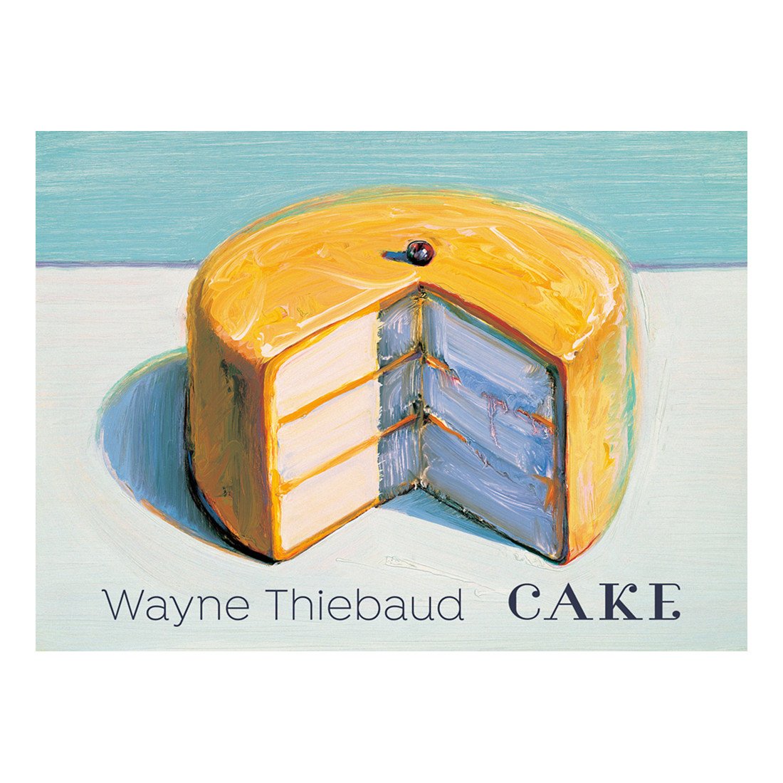 Wayne Thiebaud Cake Boxed Notes