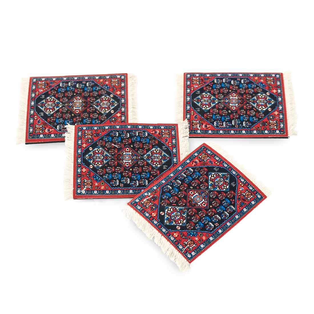 Qashqai Rug Coaster Set