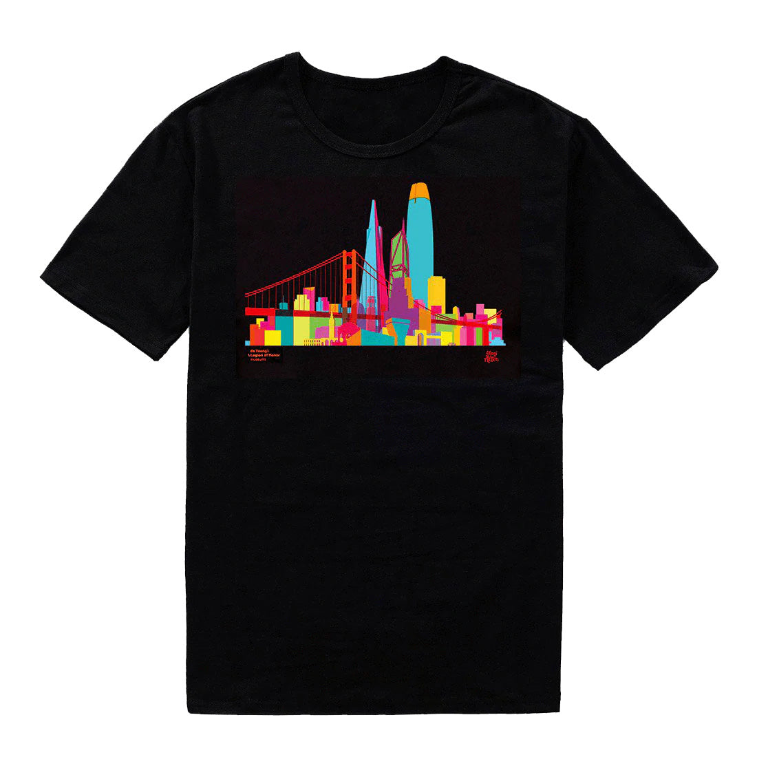 San Francisco Skyline T-Shirt - de Young & Legion of Honor Museum Stores