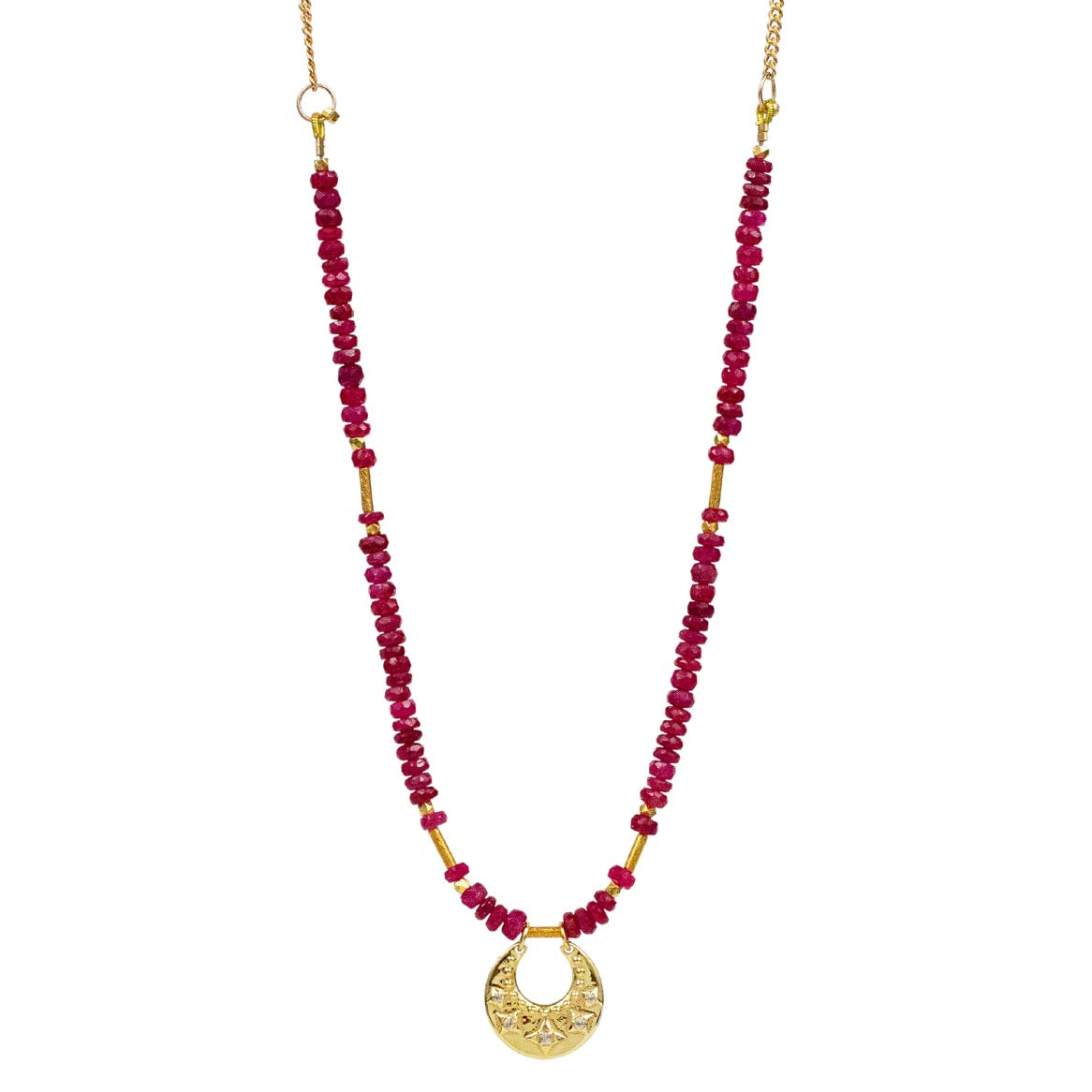 Ruby Bali Necklace