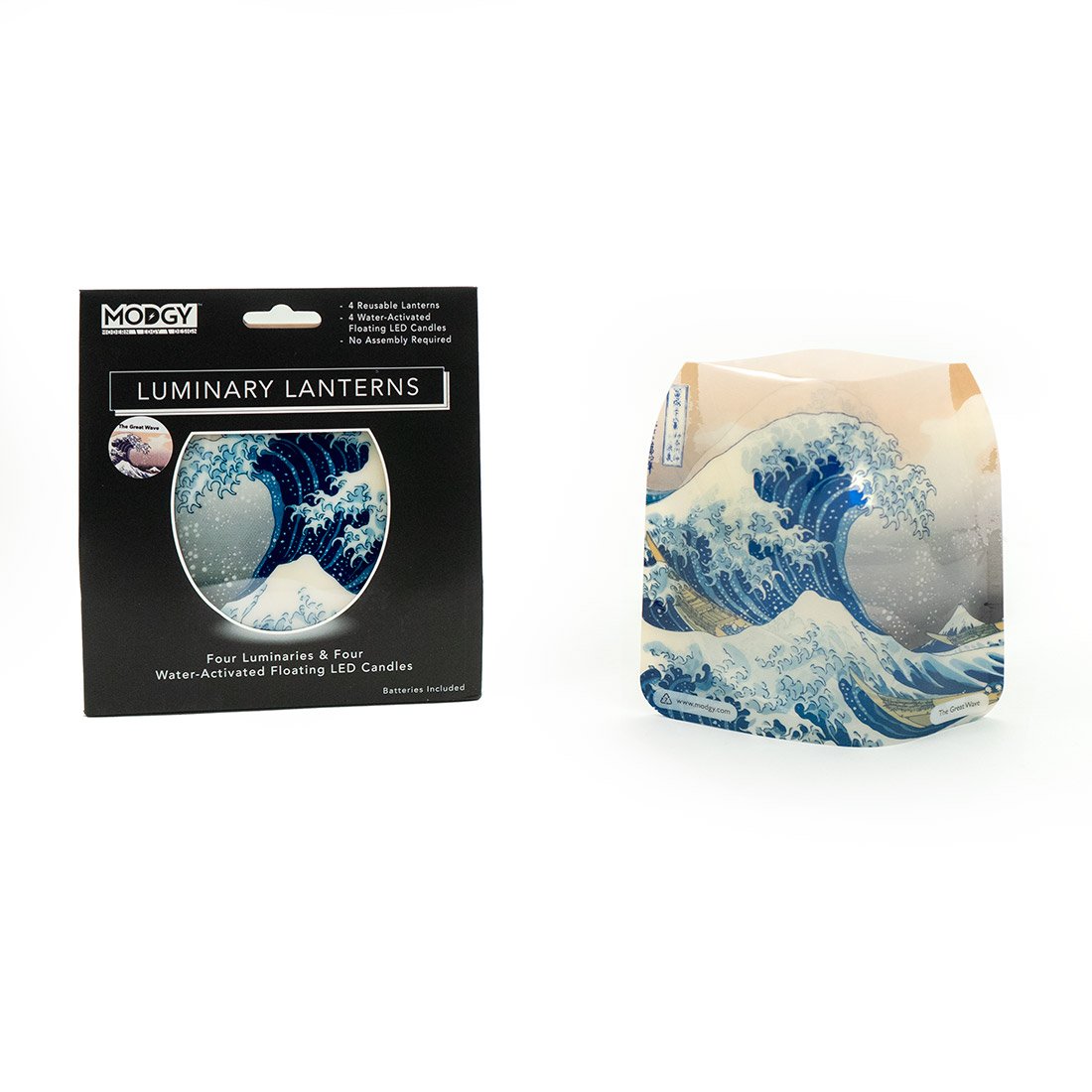 The Great Wave Expandable Luminary Set