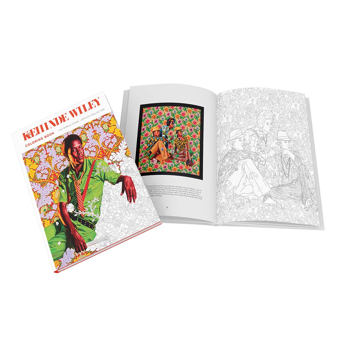 Kehinde Wiley World Stage: Jamaica Coloring Book - de Young & Legion of  Honor Museum Stores