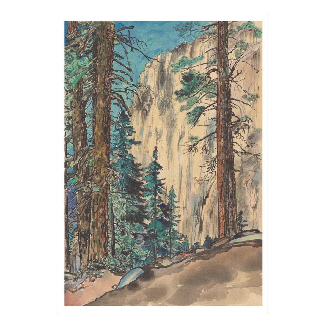 Chiura Obata Yosemite Boxed Notecards - de Young & Legion of Honor 