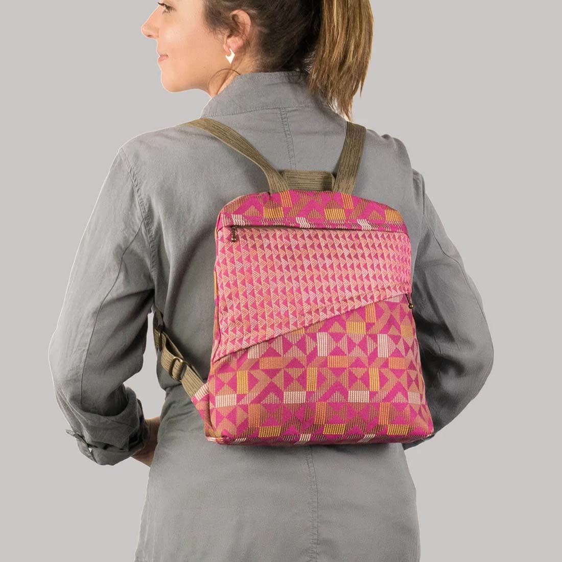 Americana Pink Lady Bird Backpack