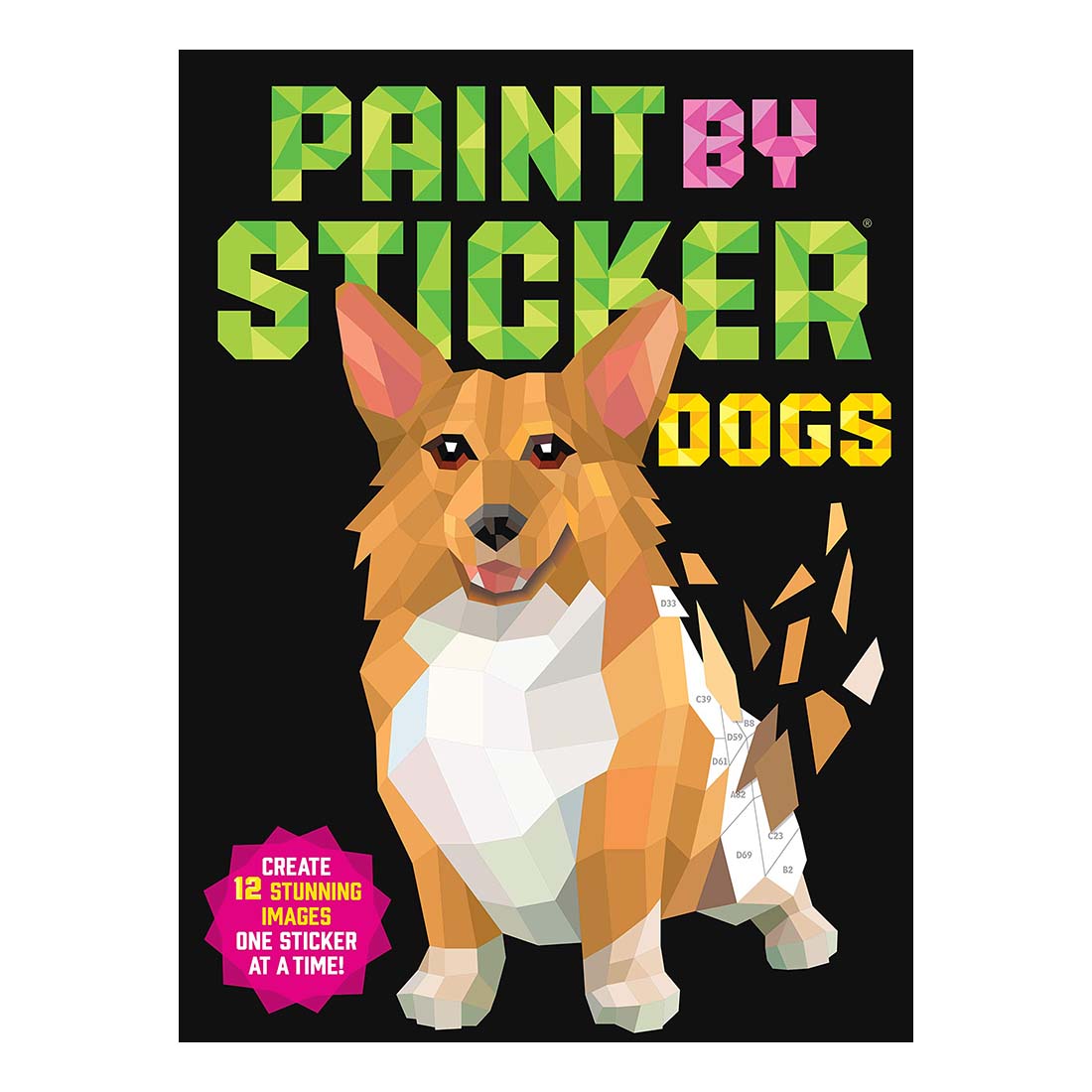 Paint by Sticker Dogs