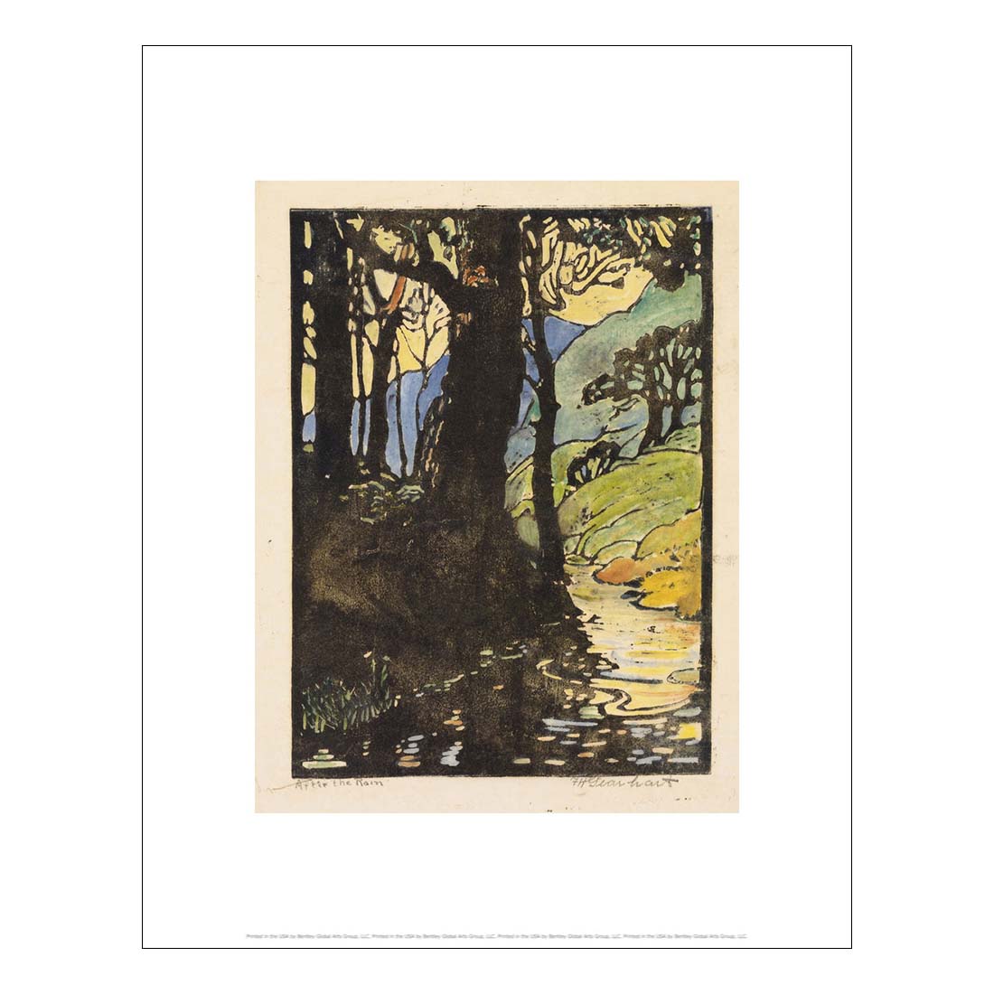 Gearhart After the Rain Print