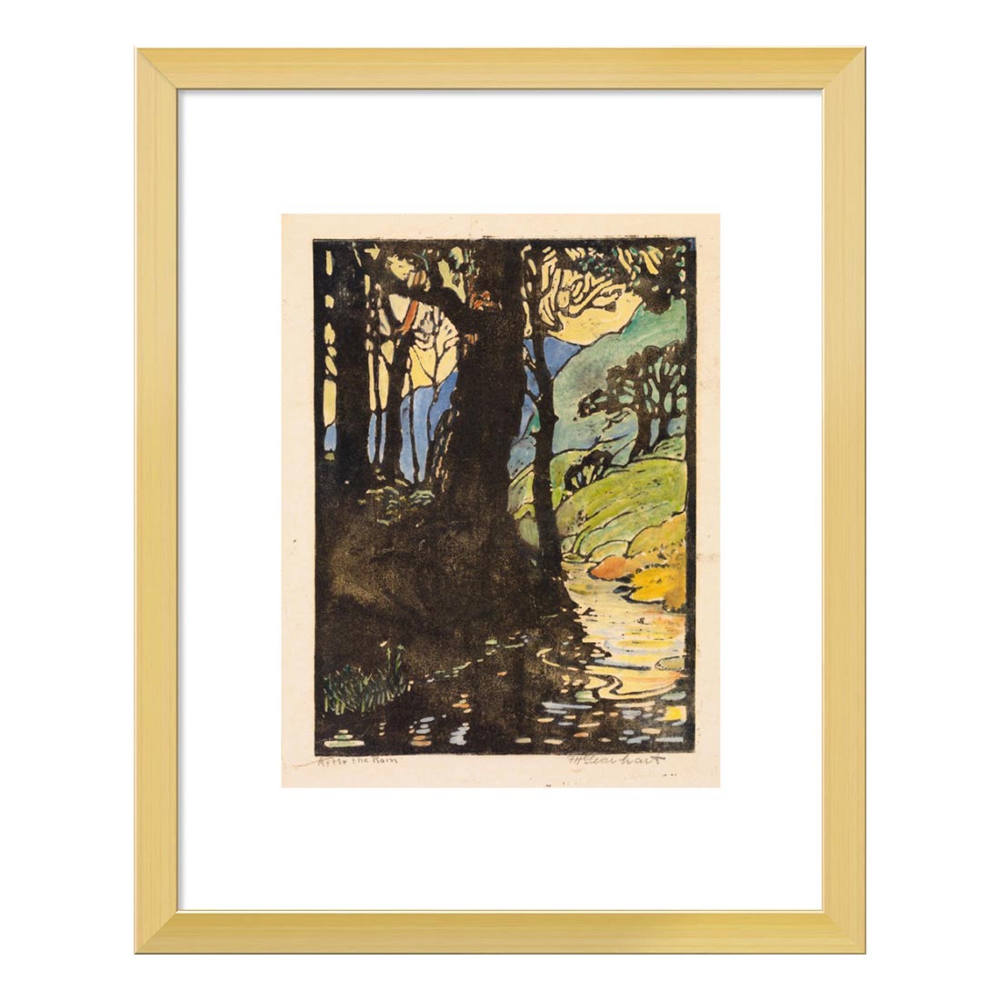 Gearhart After the Rain Framed Print