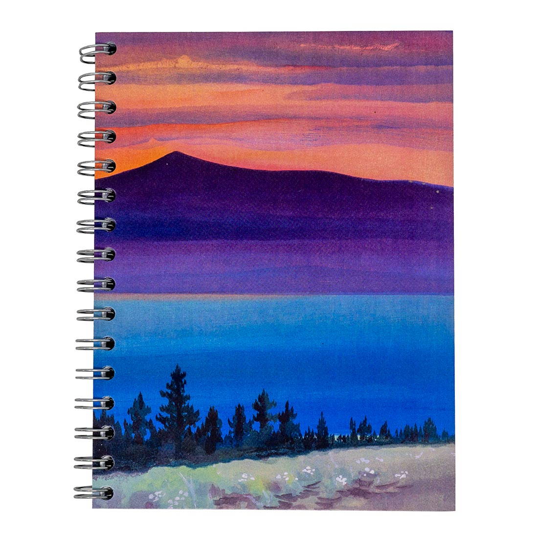 Obata Evening Glow of Mono Lake Blank Book
