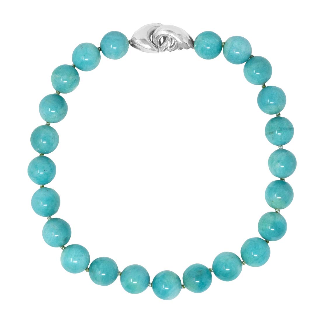 Amazonite Bead Necklace