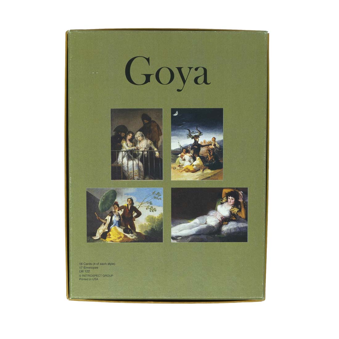 Goya Boxed Notecards