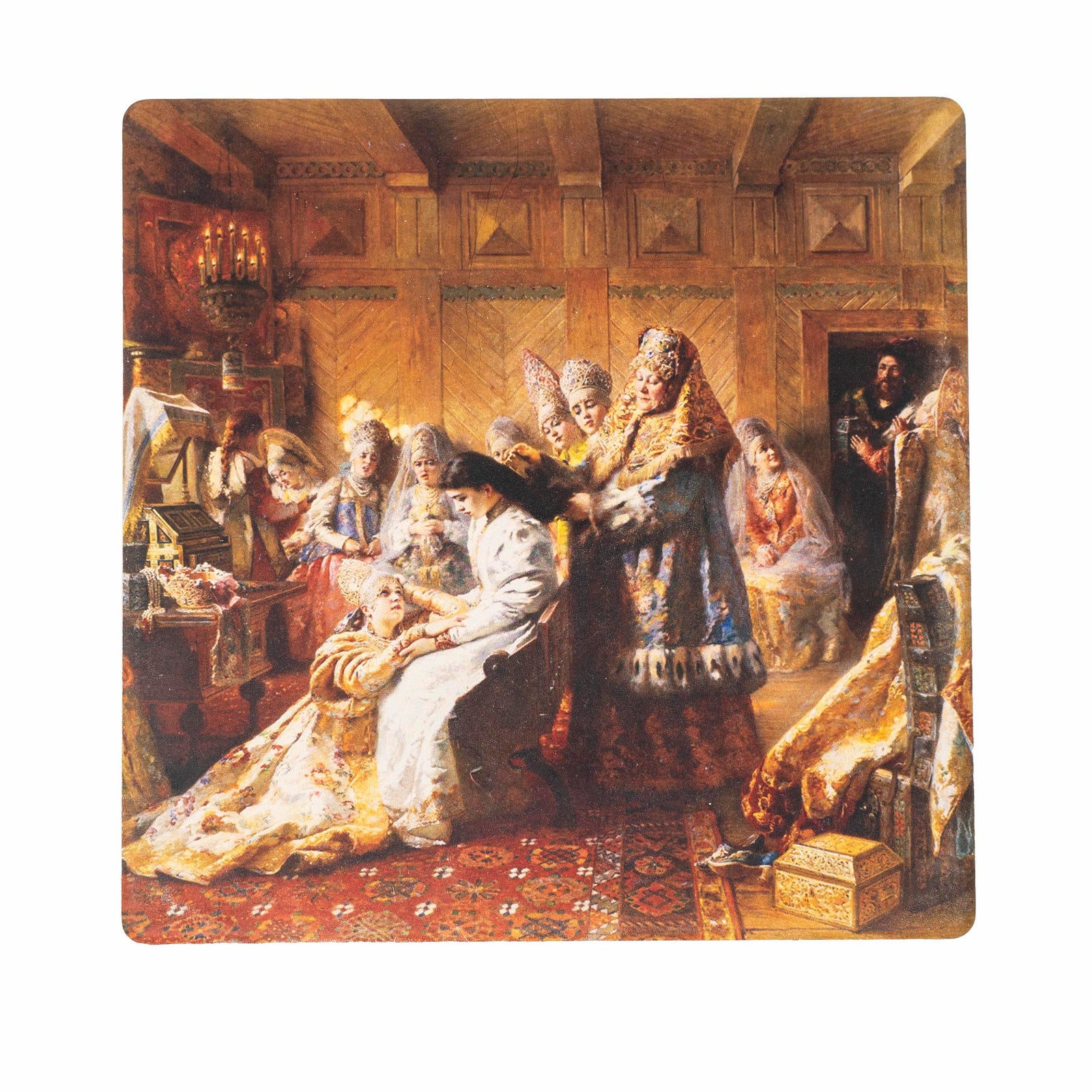 Makovsky The Russian Bride's Attire Trivet