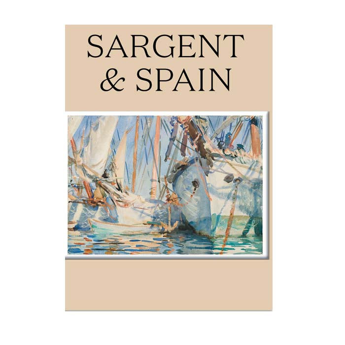 Sargent White Ships Magnet