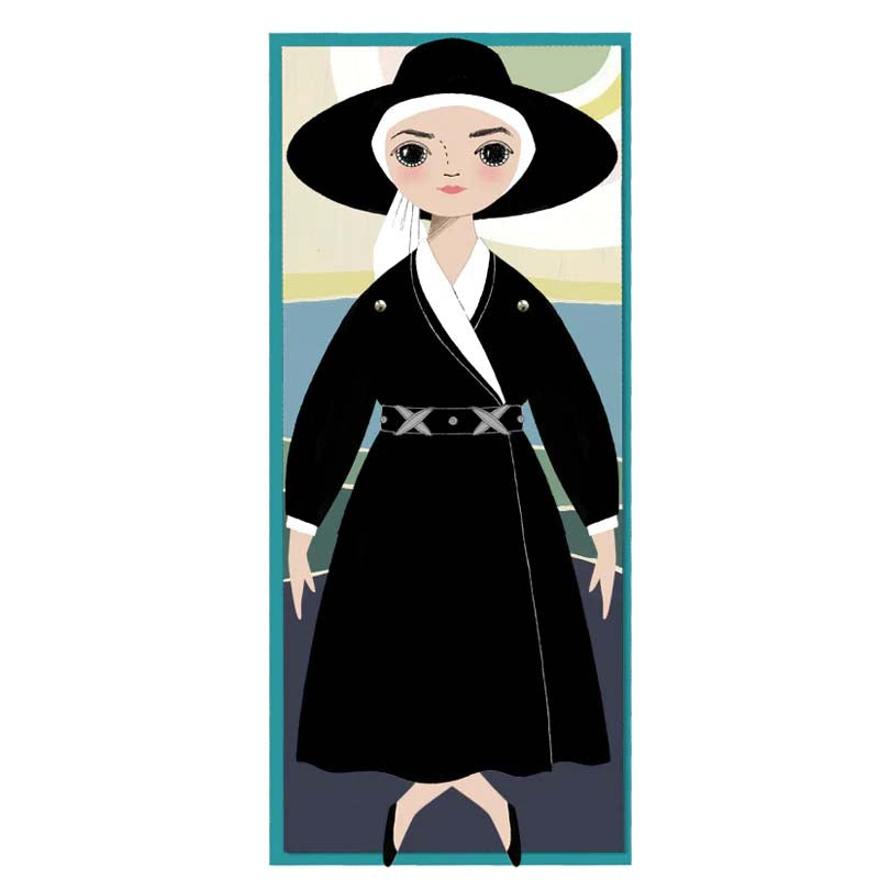 Georgia O&#39;Keeffe Mailable Paper Doll