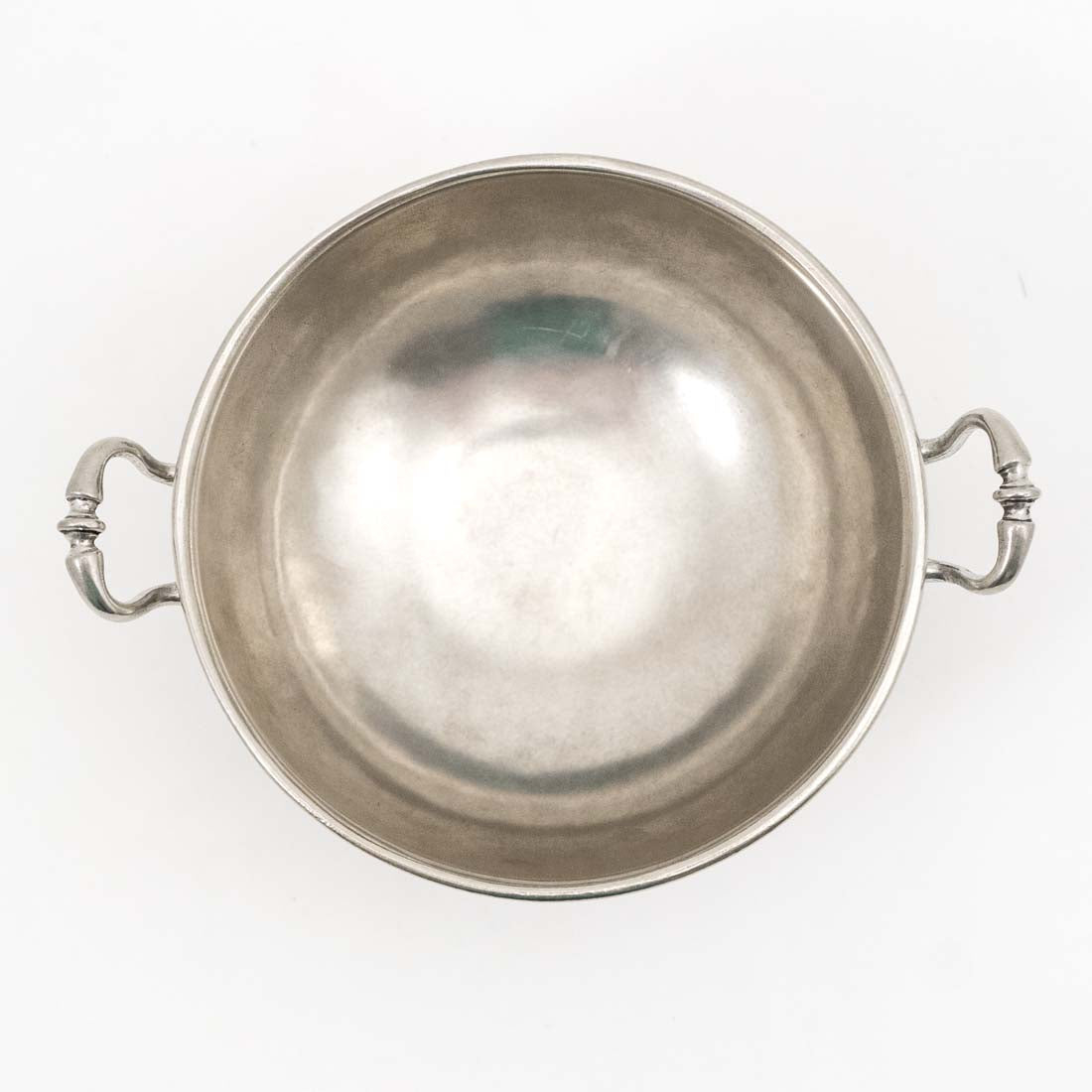 Peltro Piccolo Two-Handled Pewter Bowl