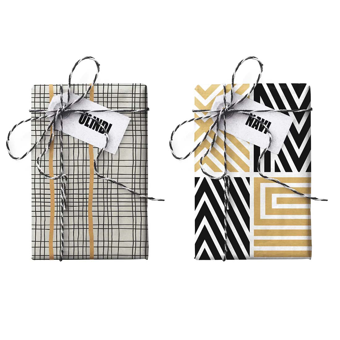 Navi Ulindi Double-Sided Stone Gift Wrapping Paper